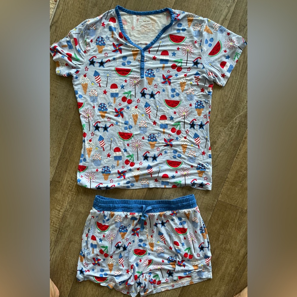 Little Sleepies - women’s pajama set size medium